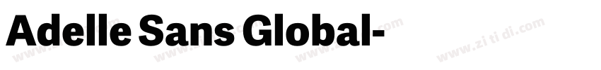 Adelle Sans Global字体转换 Adelle Sans Global字体转换
